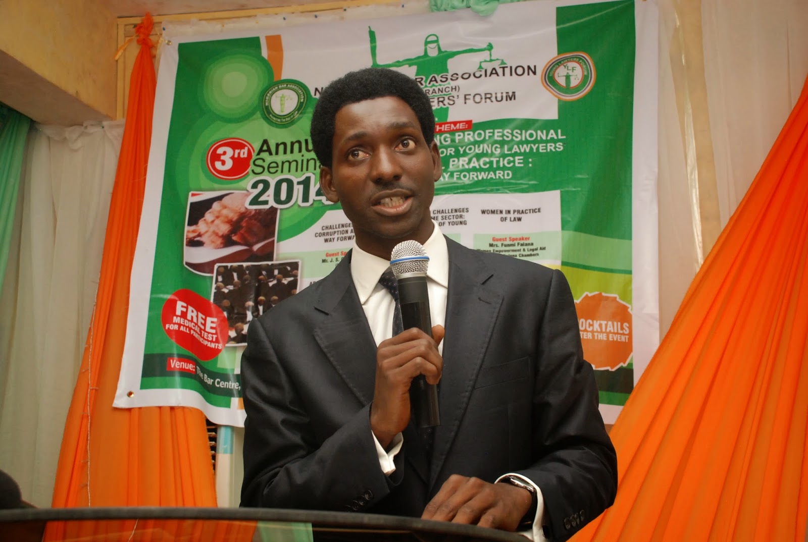 PHOTOS FROM THE 3RD NBA IKEJA ANNUAL YOUNG LAWYERS FORUM 2014