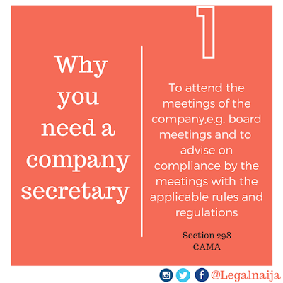Infograph – Why you need a Company Secretary