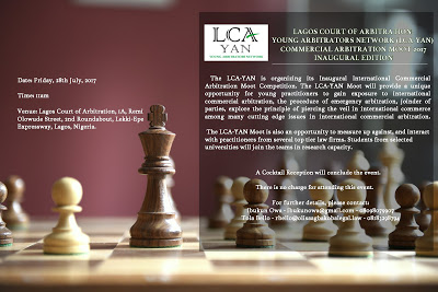 International’ Commercial Arbitration Moot Competition by LCA-YAN