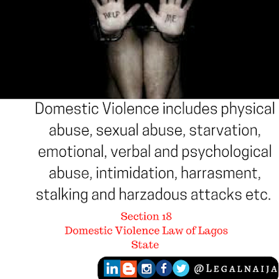 Acts considered domestic violence in Lagos | Adesuwa Omozusi