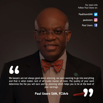 Paul Usoro SAN on Structural Reforms in the NBA