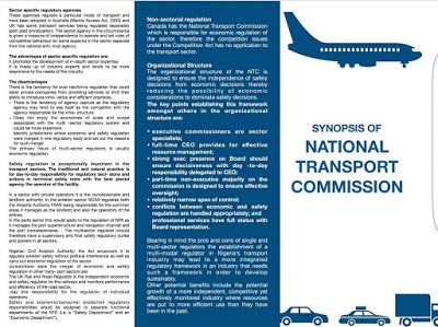 National Transport Commission Bill Crosses Final Hurdle In National Assembly