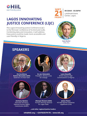 EVENT: Lagos Justice Innovating Conference 2018