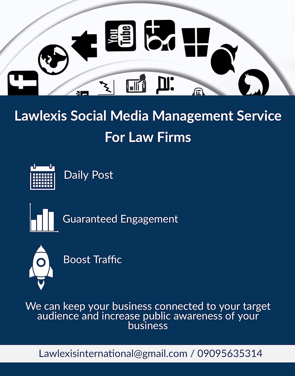 Social Media Management Service For Law Firms
