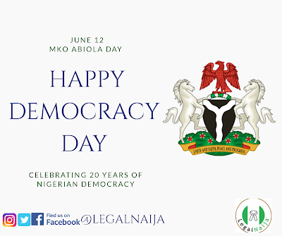 Happy Democracy Day #June12Day