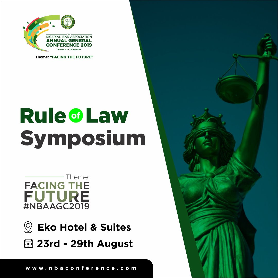 Rule Of Law Symposium #NBAAGC2019