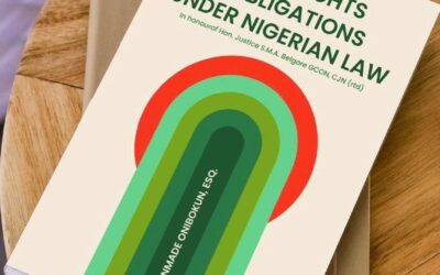 ORDER NOW: Legal Rights And Obligations Under Nigerian Laws Ebook