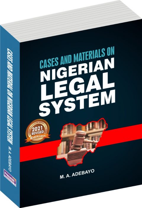 Cases & Materials On Nigerian Legal System - Legalnaija