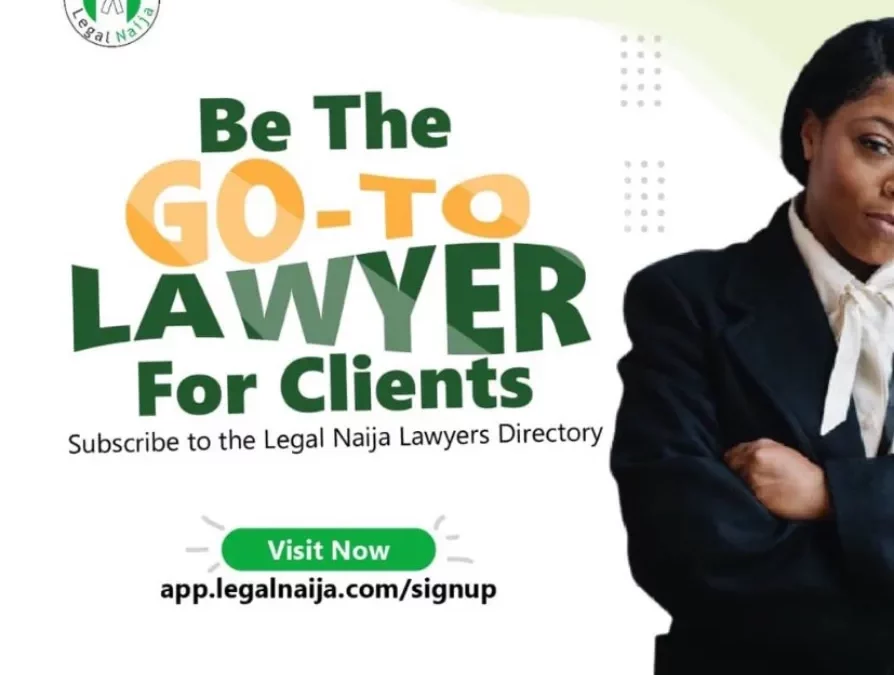 Great News For Law Firms In Nigeria