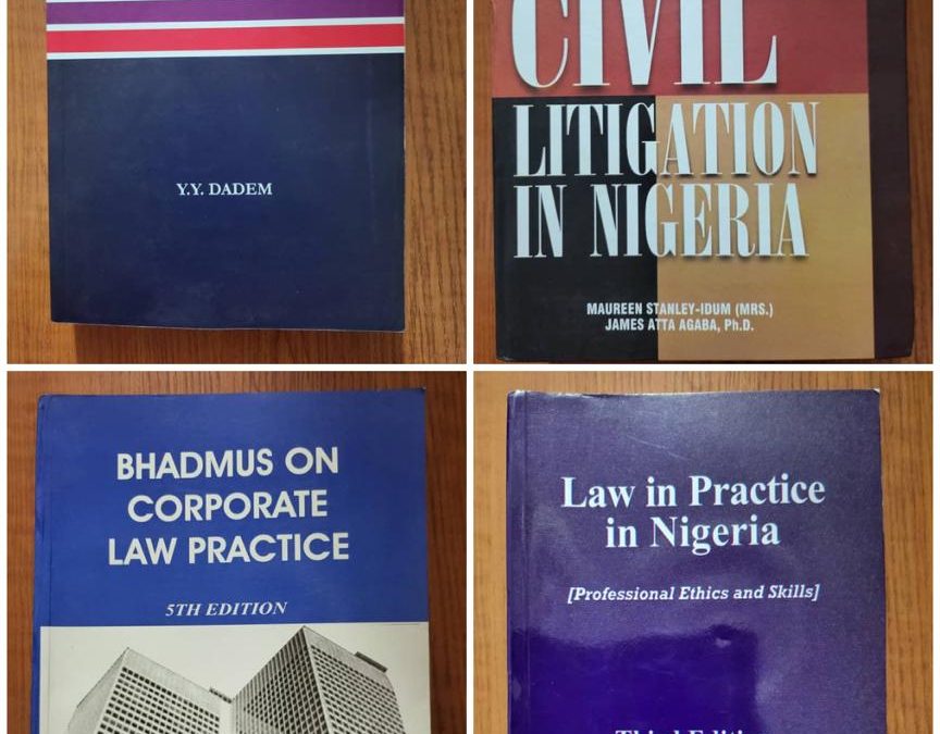 Order Now: Recommended Texts For Nigerian Law School Students