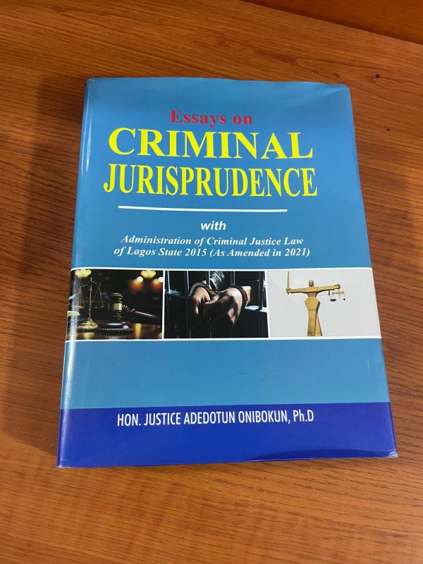 Essays On Criminal Jurisprudence