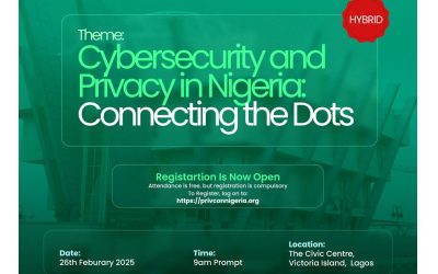 Registration opens for PrivCon 2025: The Premier Privacy Conference to Address Cybersecurity and Privacy in Nigeria