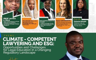 NBA Legal Education Committee calls for climate-competent lawyering in line with global best practices