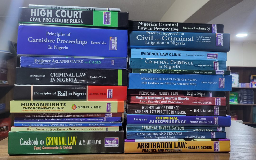 26 Must-Have Books for Nigerian Litigators & Dispute Resolution Experts 📚
