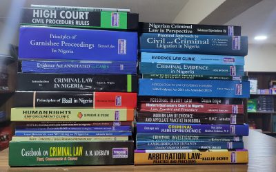 26 Must-Have Books for Nigerian Litigators & Dispute Resolution Experts 📚