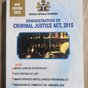 Administration of Criminal Justice Act, 2015 