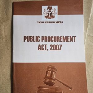 Public Procurement Act, 2007 