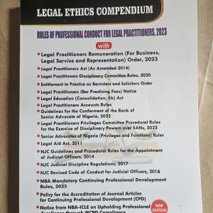 Legal Ethics Compendium 