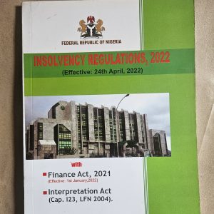 Insolvency Regulations Act 2022