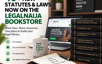 40+ New Statutes and Laws Now Available on the Legalnaija Bookstore